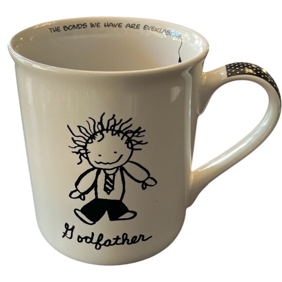 ENESCO Coffee Mug 'Godfather' The Bonds We Have Are Everlasting 16 oz Ceramic - Picture 1 of 6